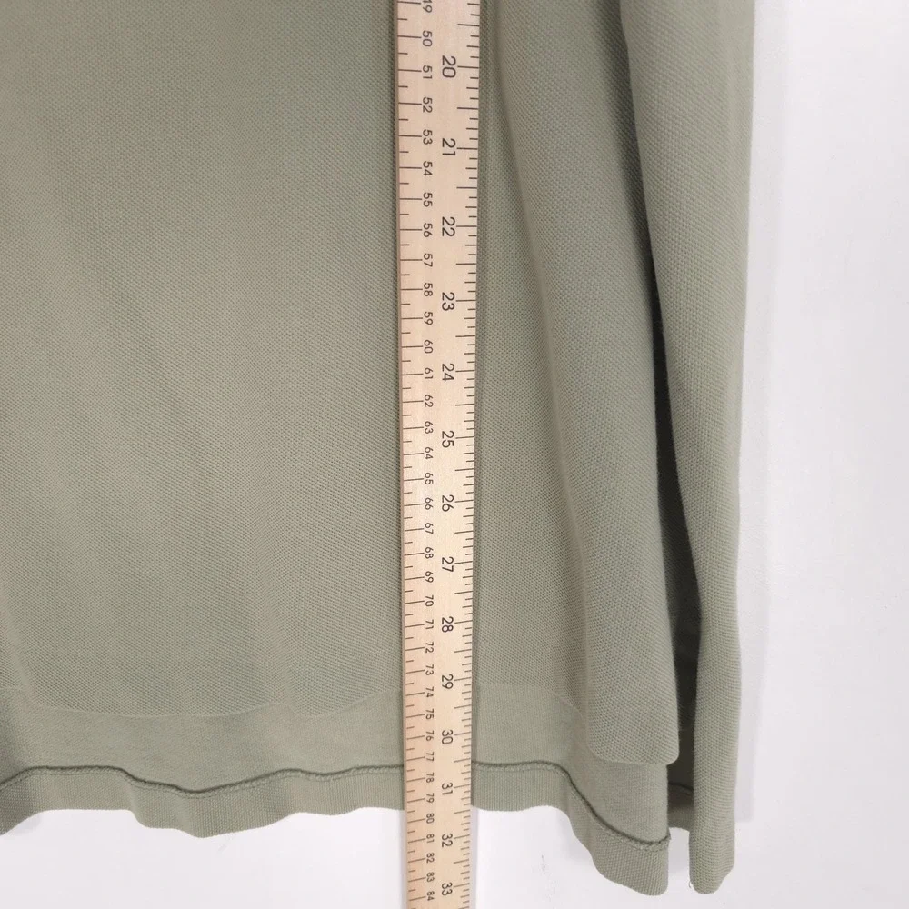 Polo by Ralph Lauren Olive Green‎ Polo Shirt Short Sleeve Cotton Size XL Vintage